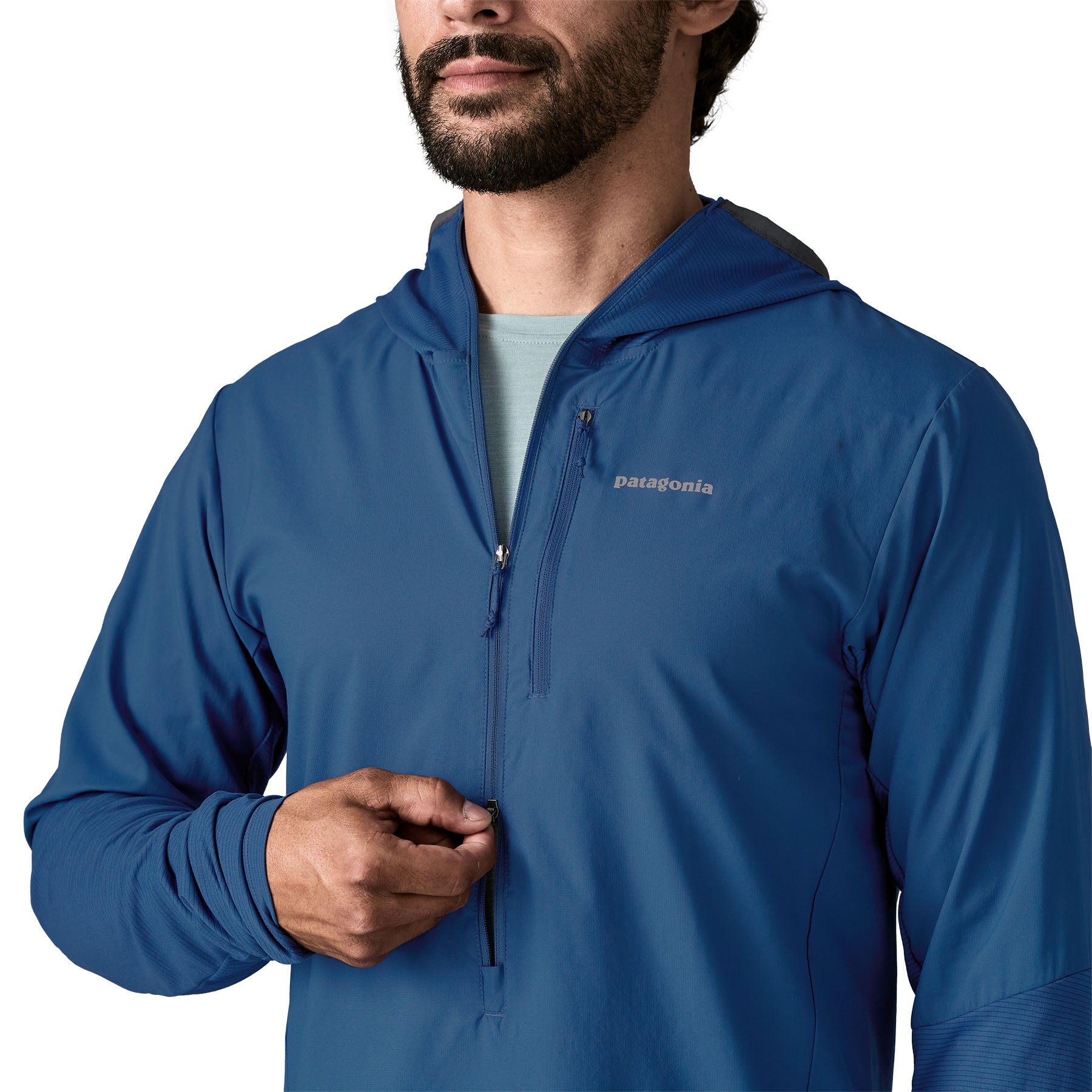 Patagonia M's Airshed Pro Pullover XS 青 Airshed Pro Pullover Men's – Feathered Friends
