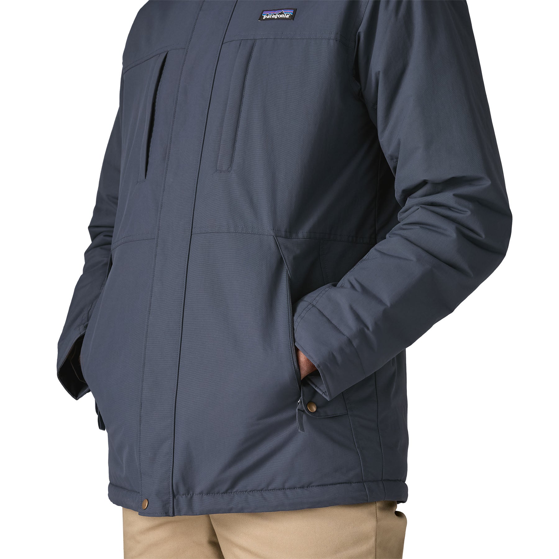 Patagonia Men's Isthmus Insulated Parka - Smolder Blue