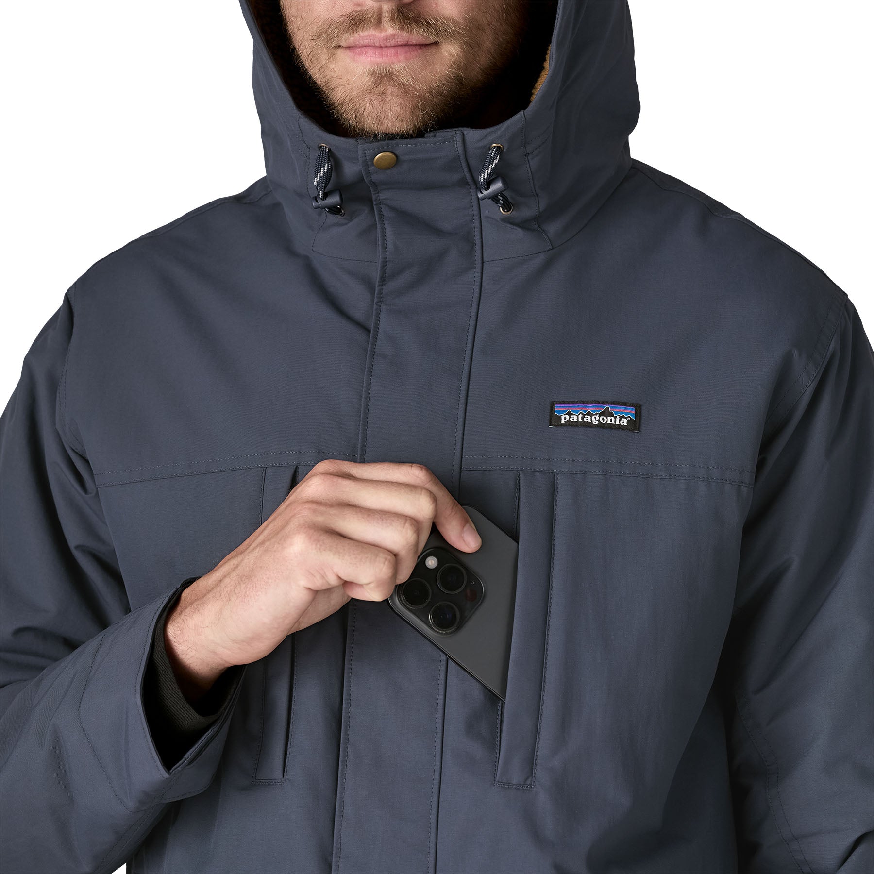 Patagonia Men's Isthmus Insulated Parka - Smolder Blue