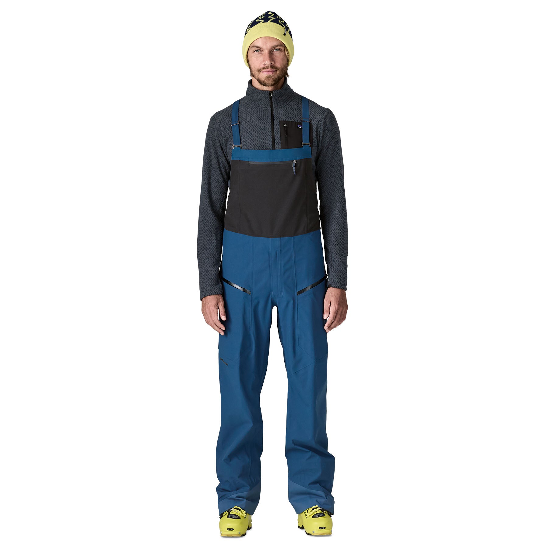 Patagonia Men's SnowDrifter Ski/Snowboard Bibs - Marlow Brown