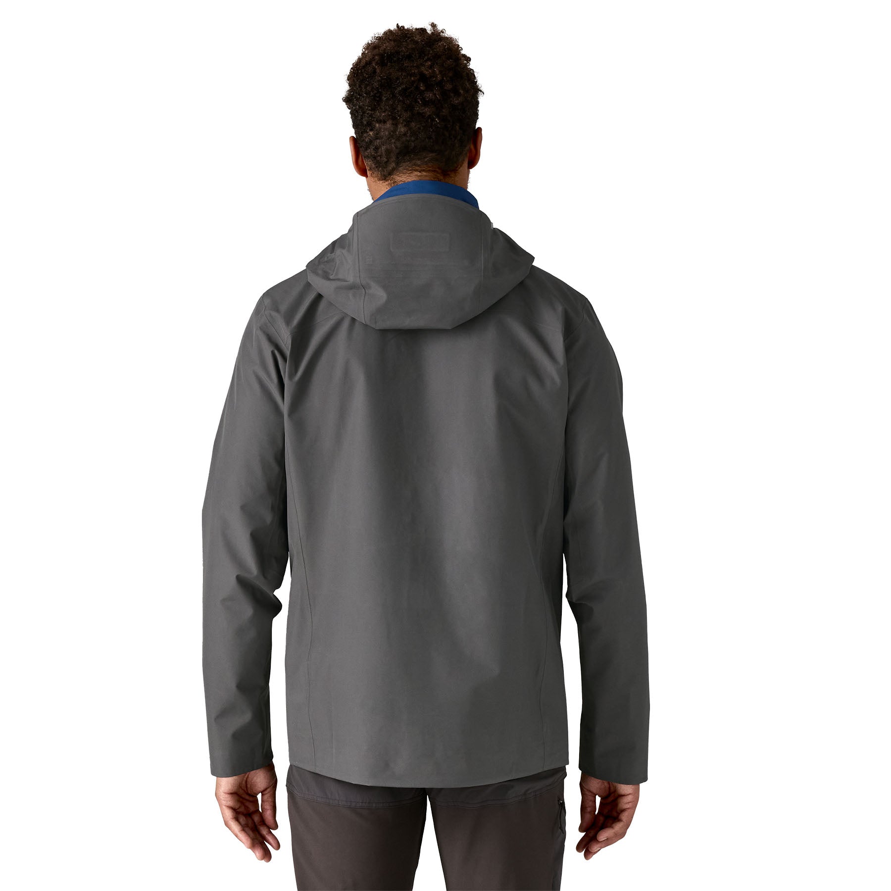 Patagonia Men's Triolet Alpine Jacket - Forge Grey w/P6 Blue