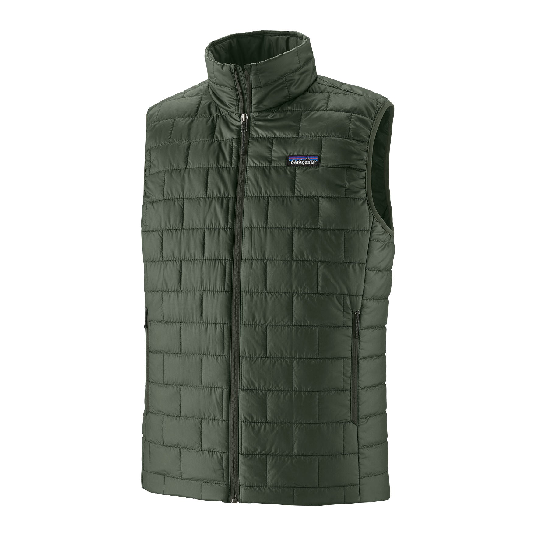 Patagonia Men's Nano Puff® Packable Insulated Vest - Old Growth Green