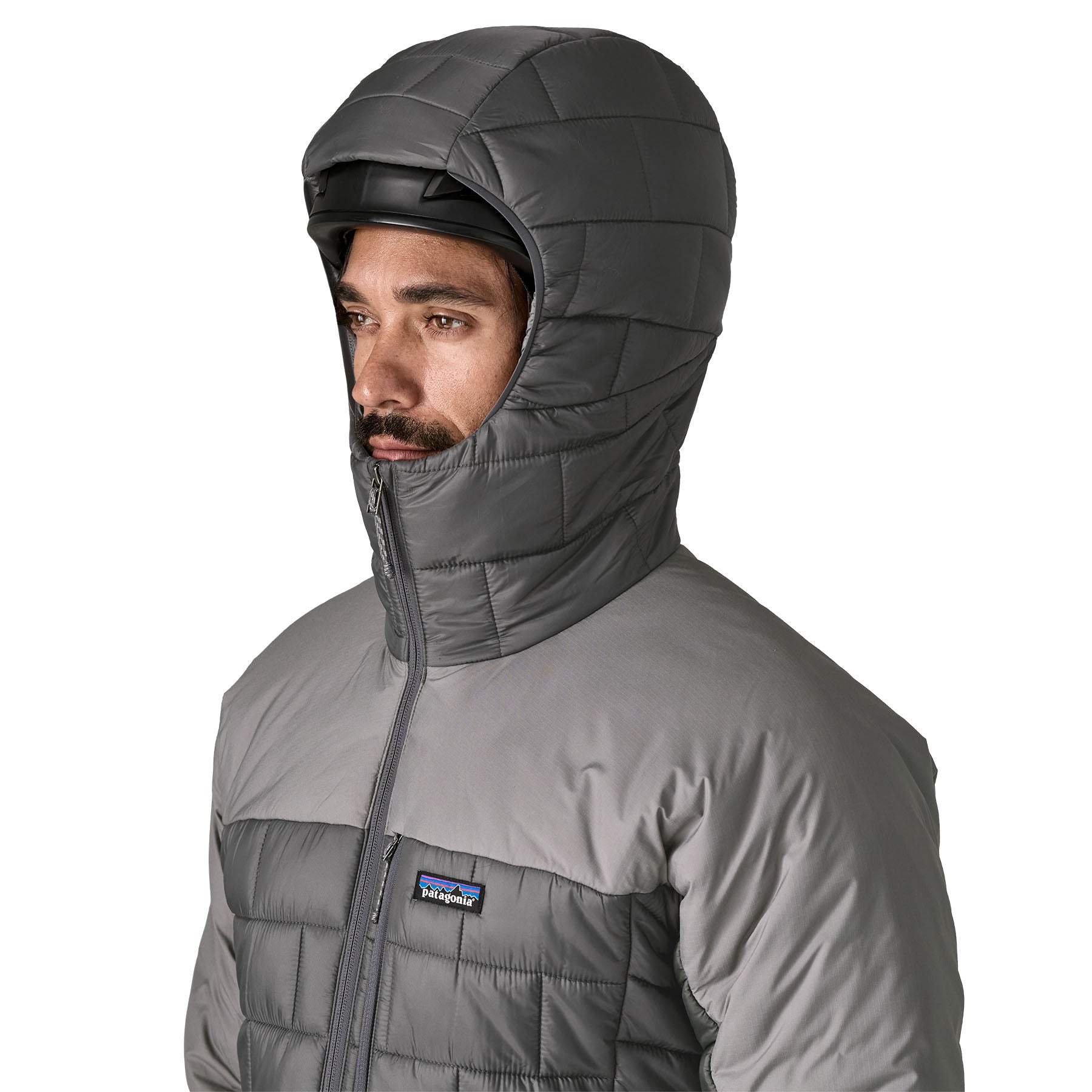 Patagonia Men's Hi-Loft Nano Puff® Insulated Hoody - Forge Grey