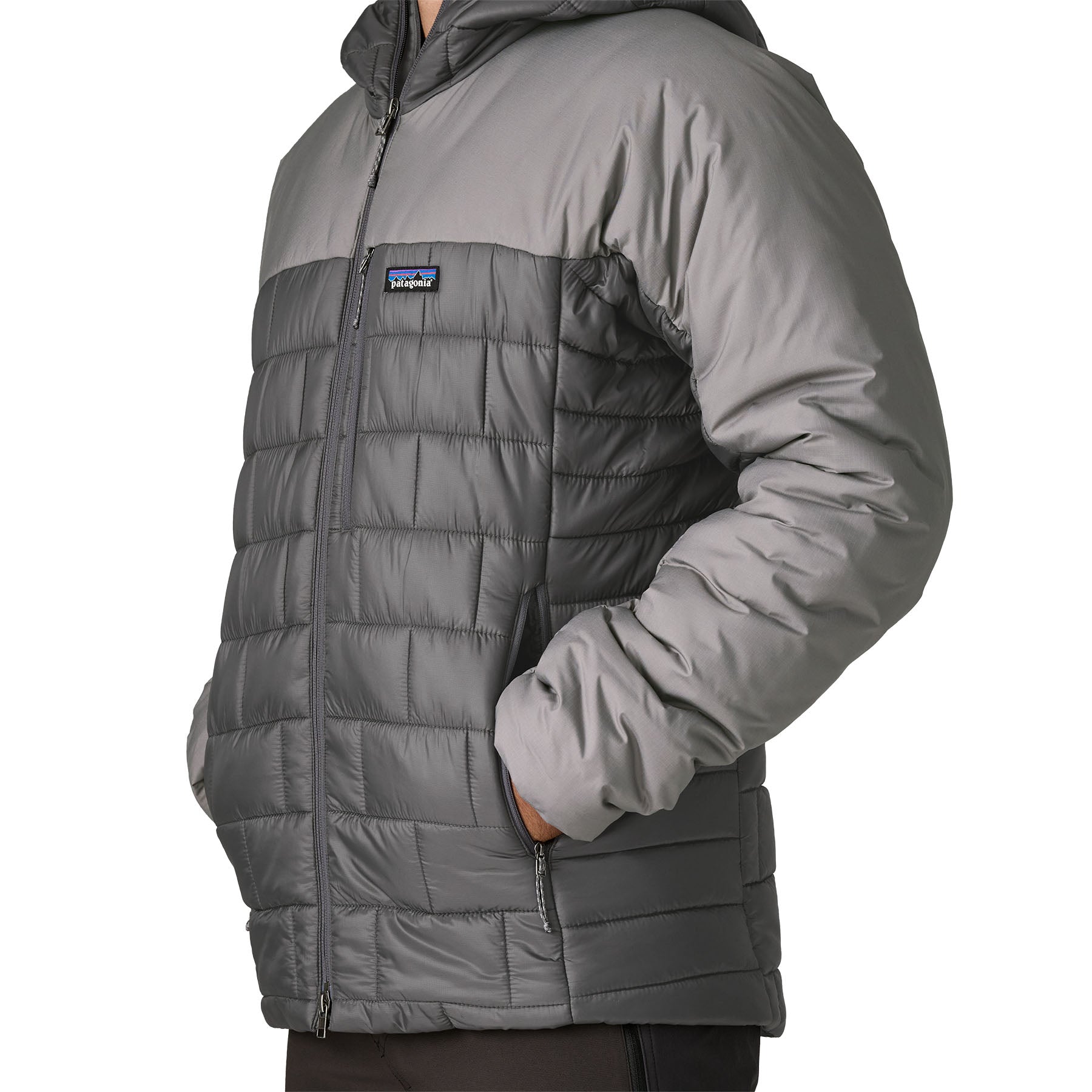 Patagonia Men's Hi-Loft Nano Puff® Insulated Hoody - Forge Grey