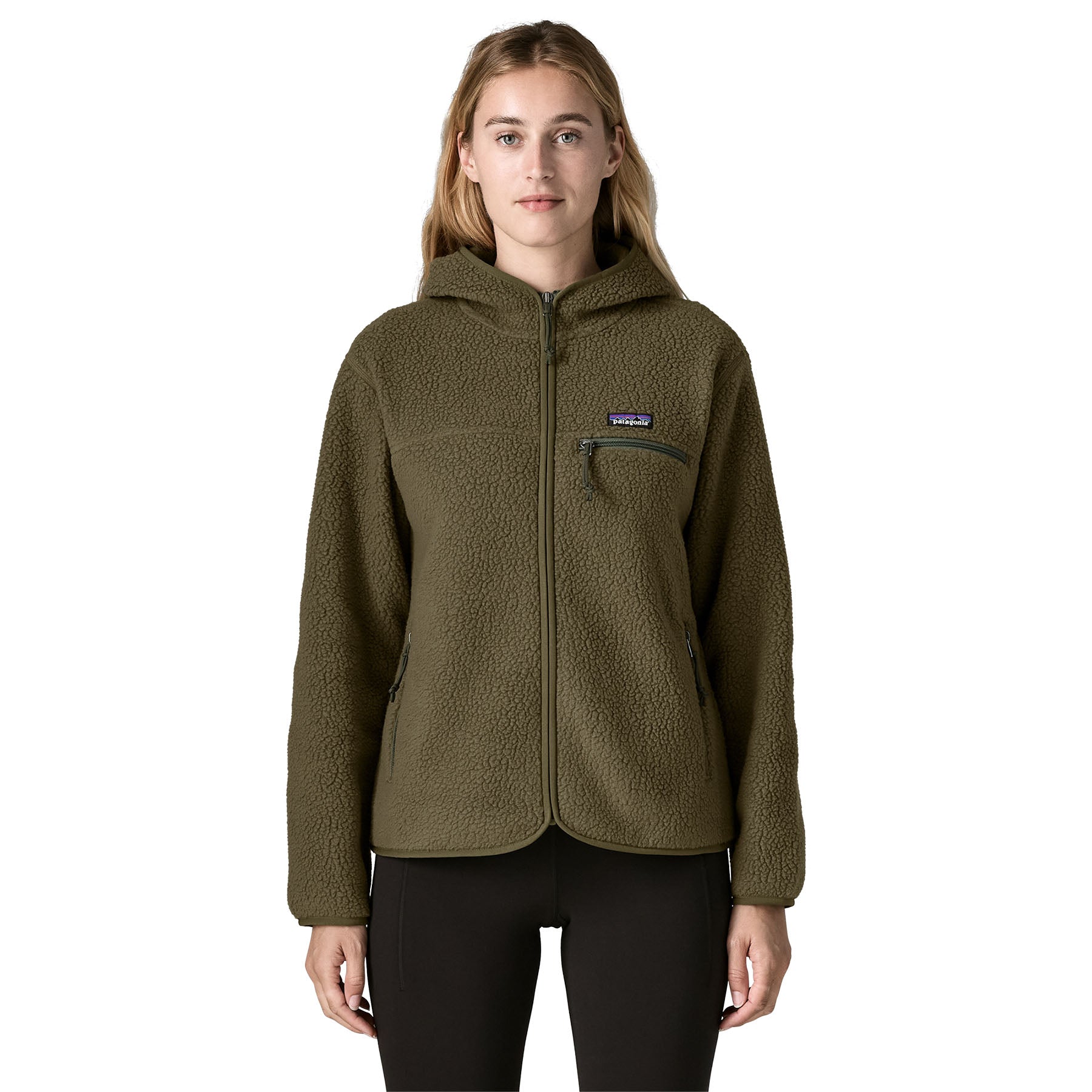 Women's Retro Pile Fleece Hoody