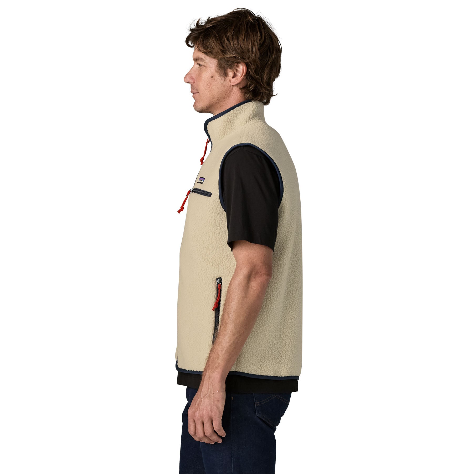 Men's Retro Pile Fleece Vest