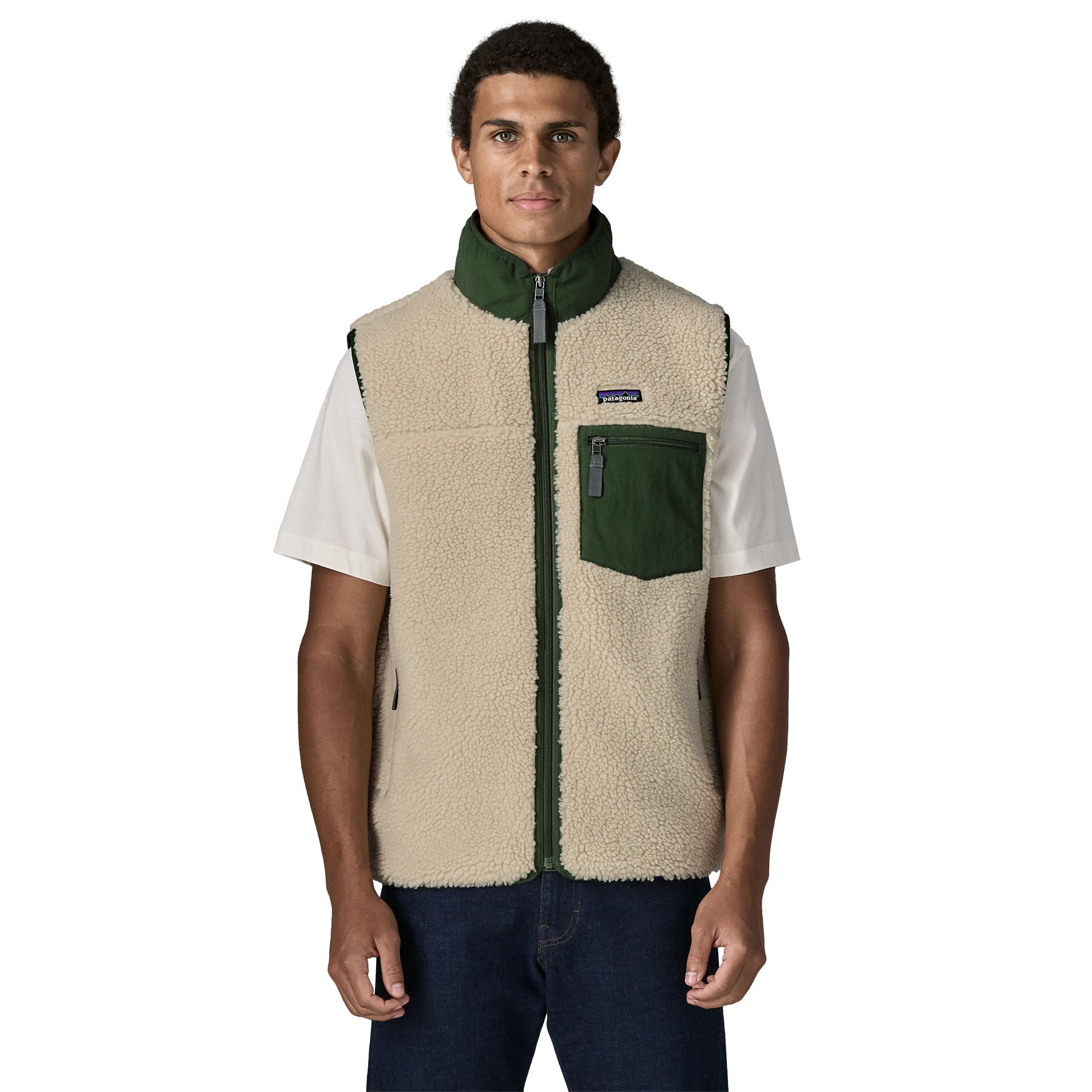 Patagonia Men's Classic Retro-X® Fleece Vest - Dark Natural w