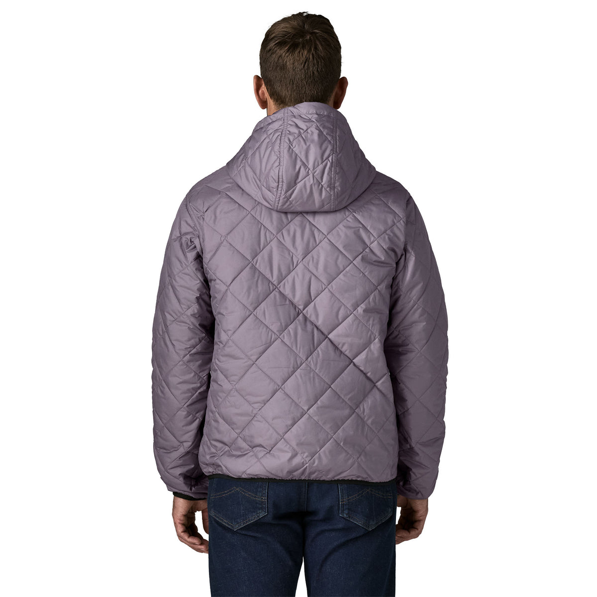 Men's Diamond Quilted Bomber Hoody