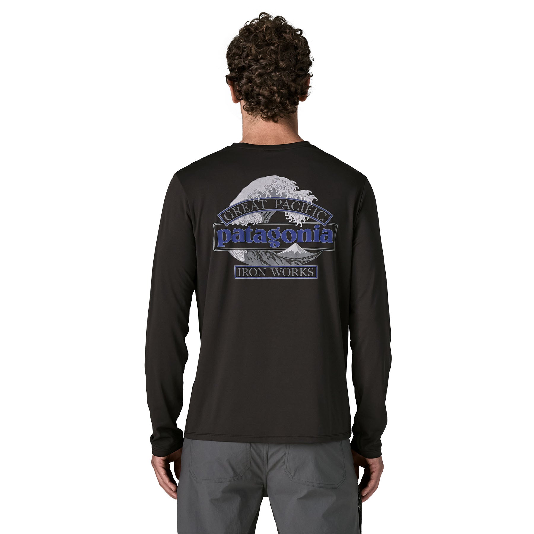 Men's Long-Sleeved Capilene® Cool Daily Shirt - Great Waves