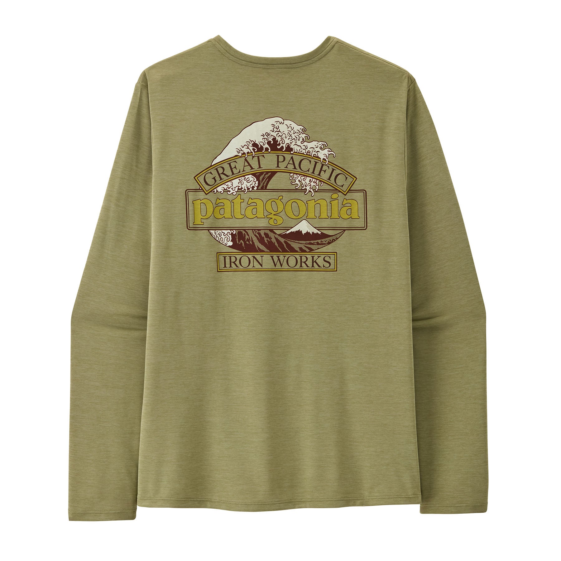 Men's Long-Sleeved Capilene® Cool Daily Shirt - Great Waves