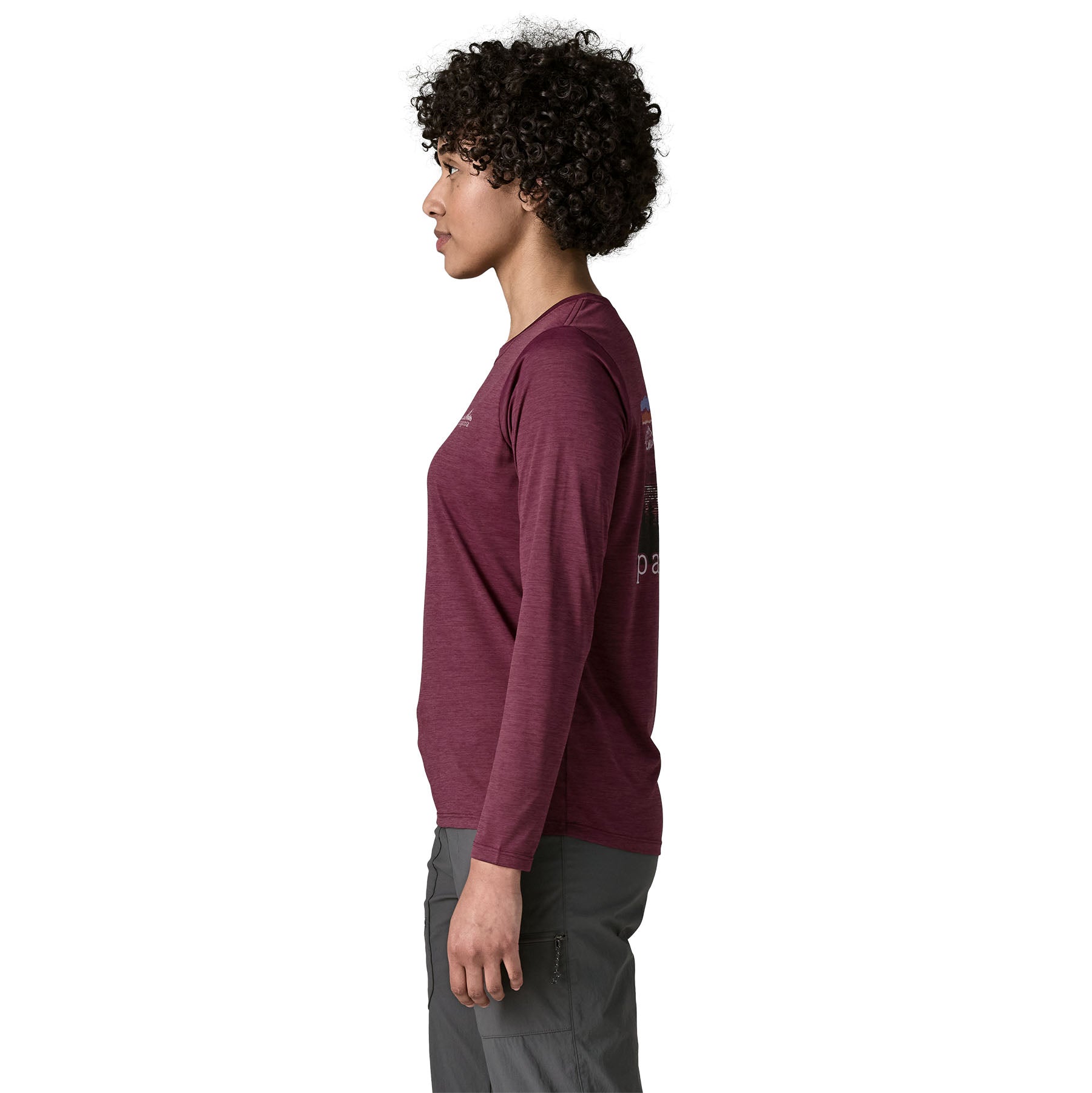 Women's Long-Sleeved Capilene® Cool Daily Shirt - Fitz Roy Foothills