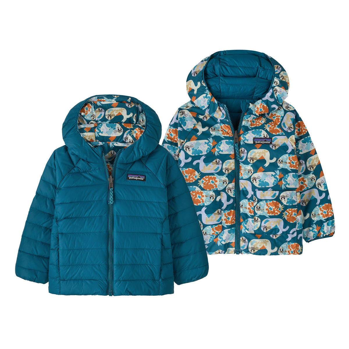 Baby Reversible Down Sweater™ Hoody