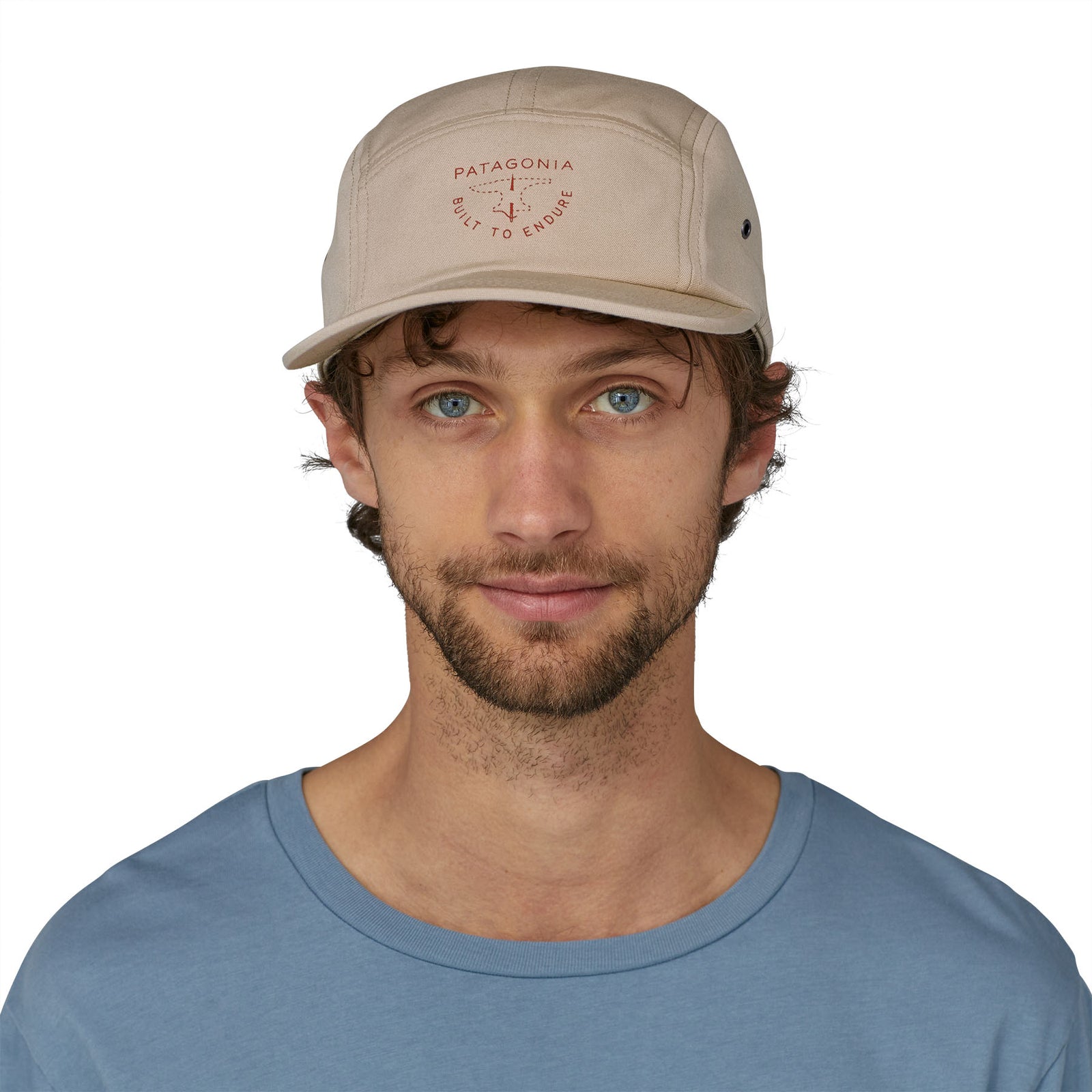 Patagonia P 6 Label Maclure Hat Forge Mark Crest Oar Tan patagonia-p-6-label-maclure-hat-forge-mark-crest-oar-tan