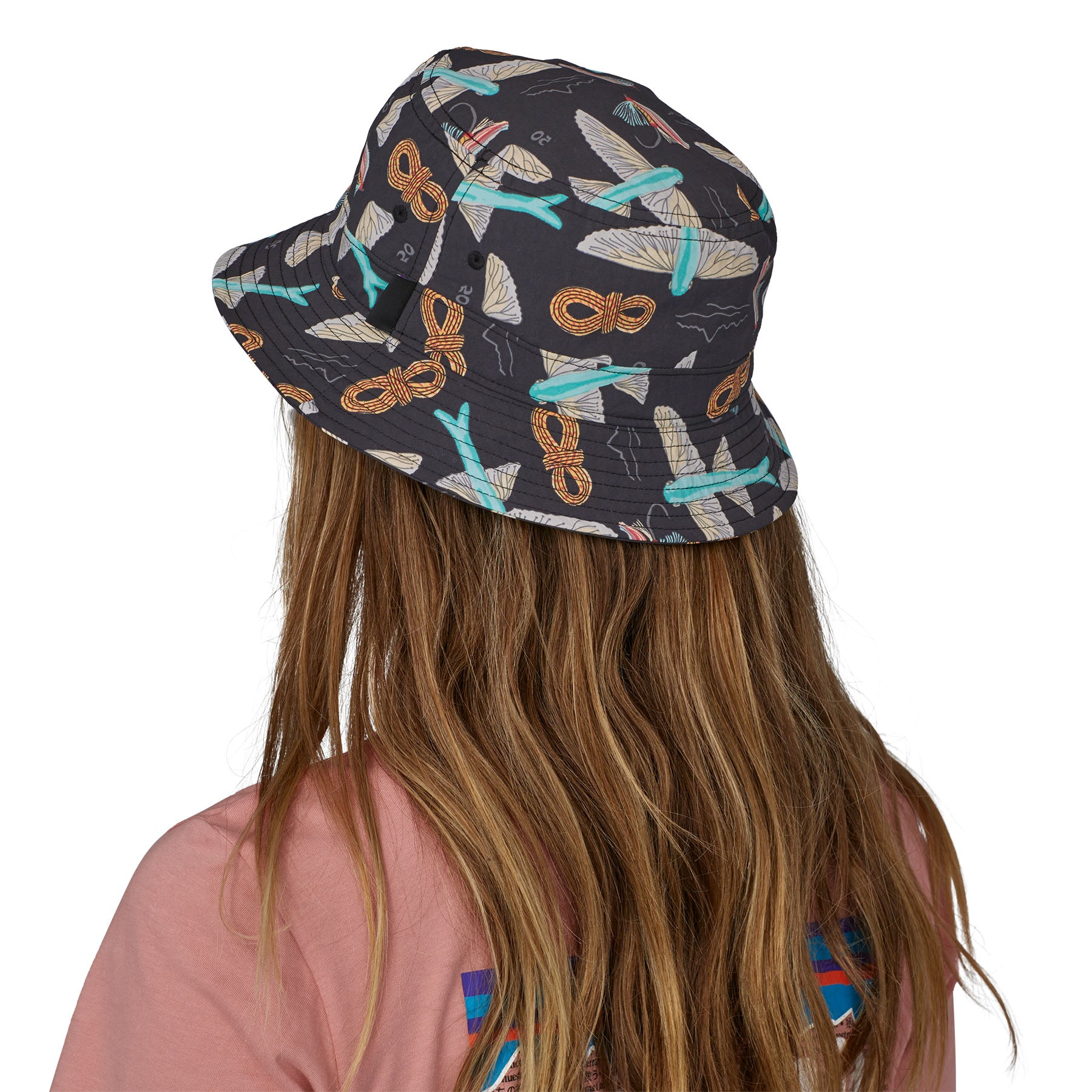 Patagonia Wavefarer Bucket Hat Fly 50 Ink Black