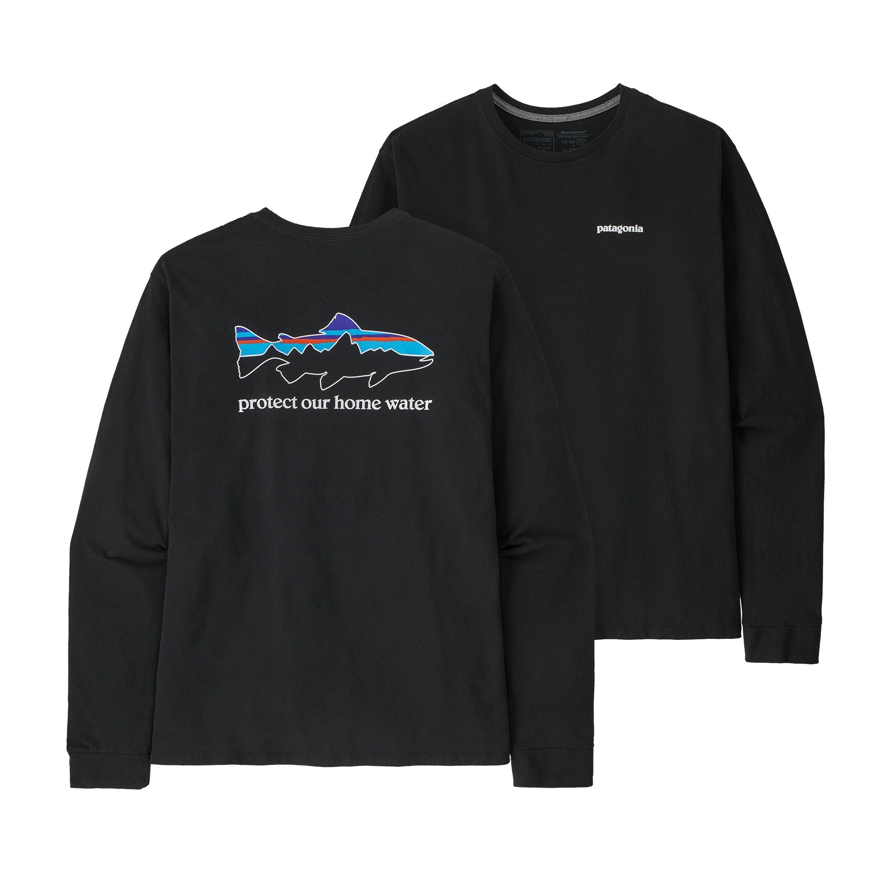 Men's Long-Sleeved Home Water Trout Responsibili-Tee®