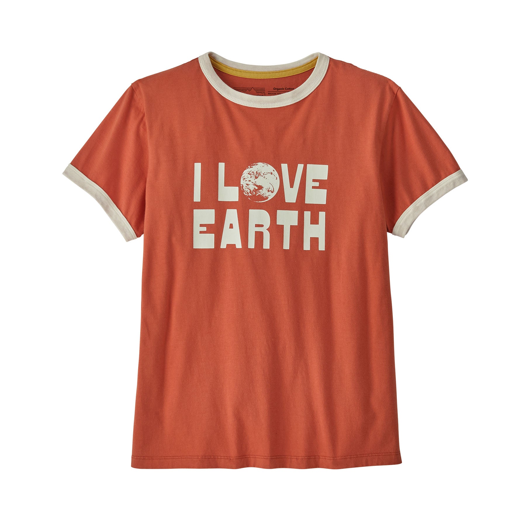Women's Earth Love Organic Ringer Tee
