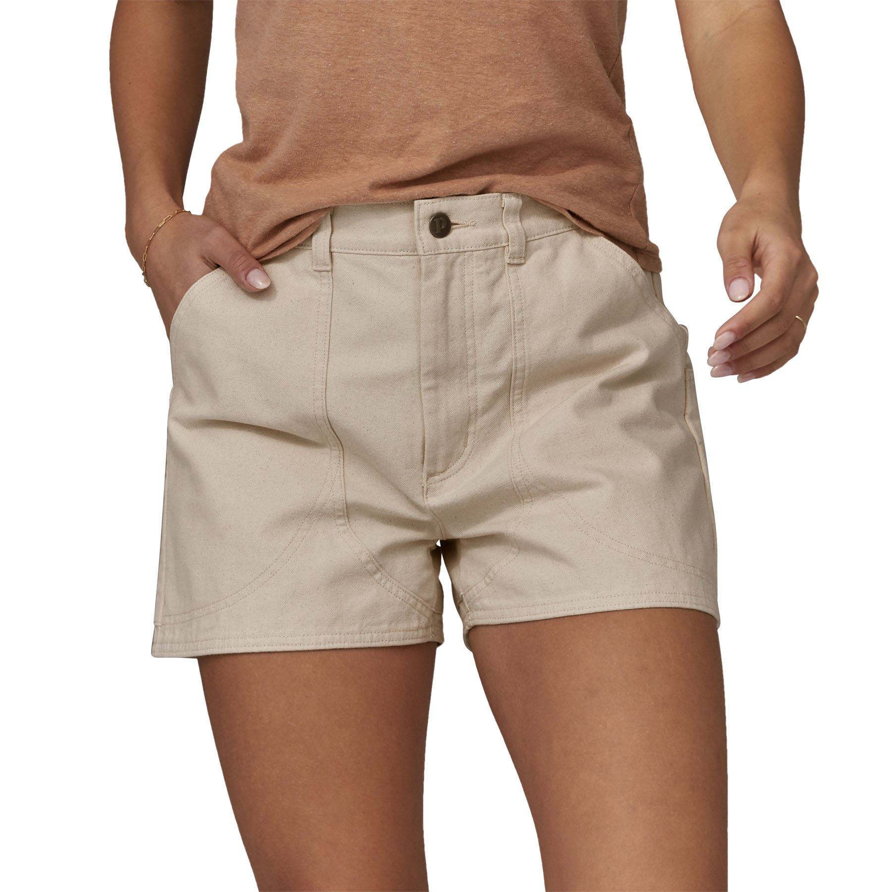 Women's Regenerative Organic Certified™ Cotton Stand Up® Shorts - 3½"