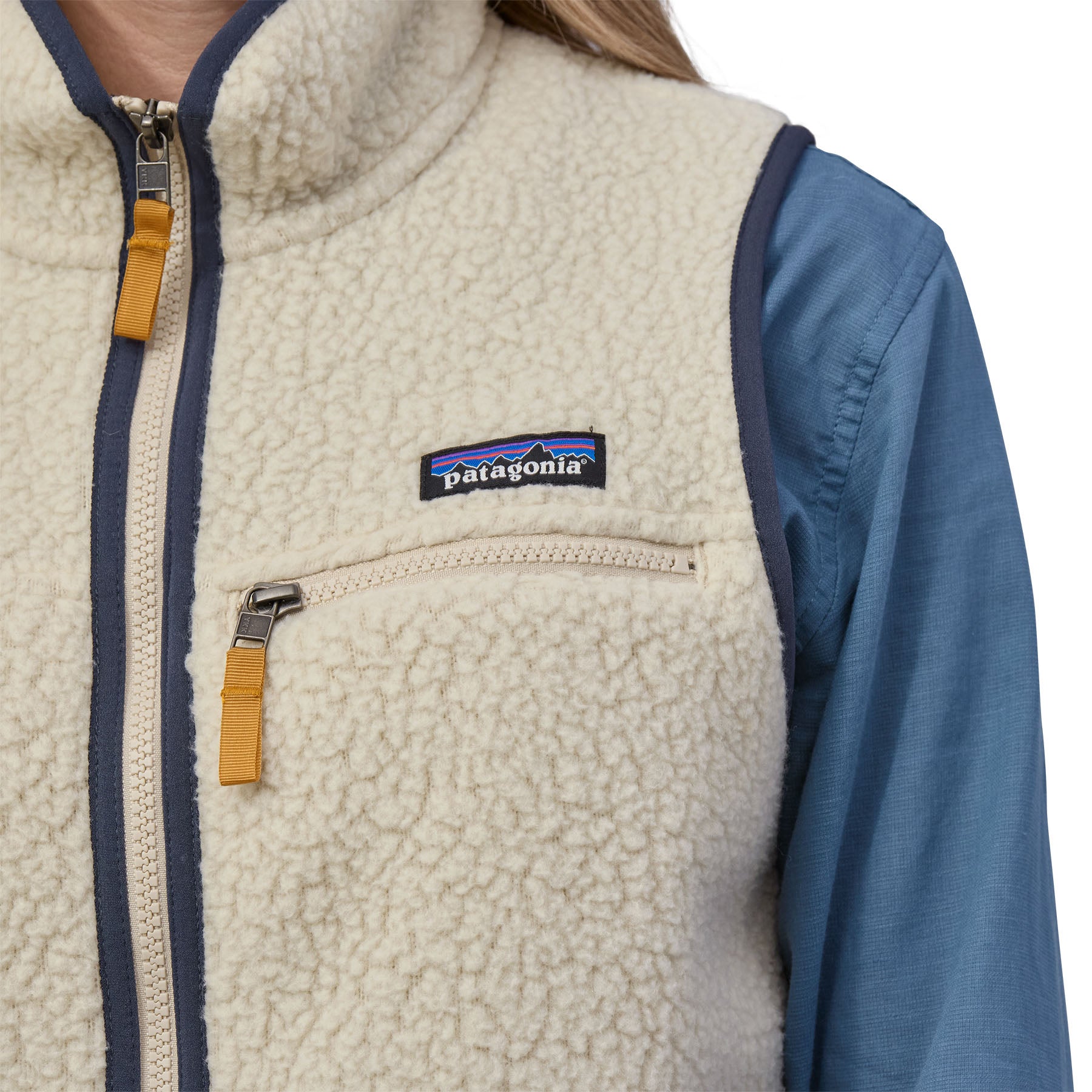 Patagonia Women s Retro Pile Fleece Vest Pelican