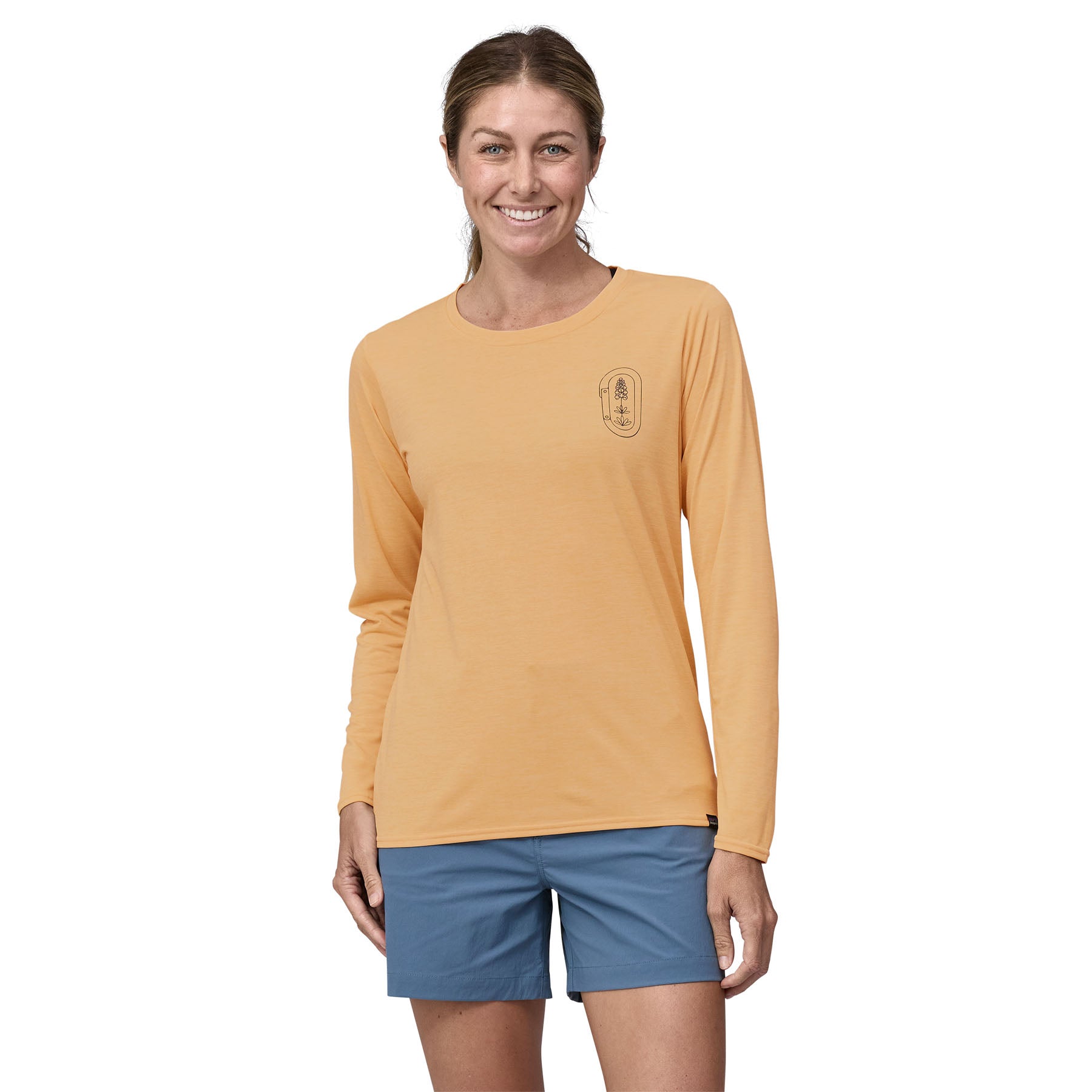 Women's Long-Sleeved Capilene® Cool Daily Graphic Shirt - Lands