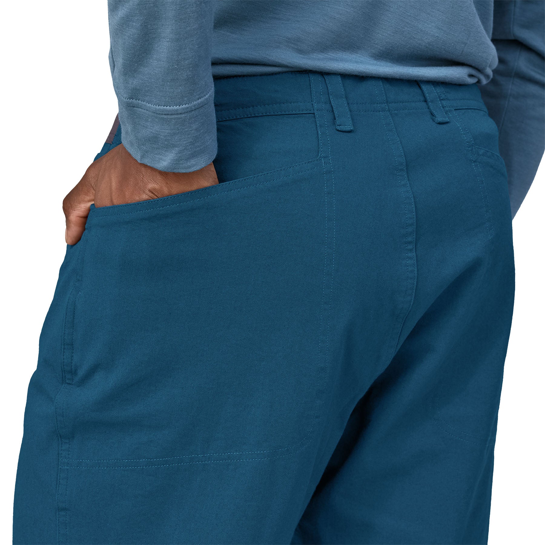 Men's Venga Rock Climbing Pants Regular Conifer Green