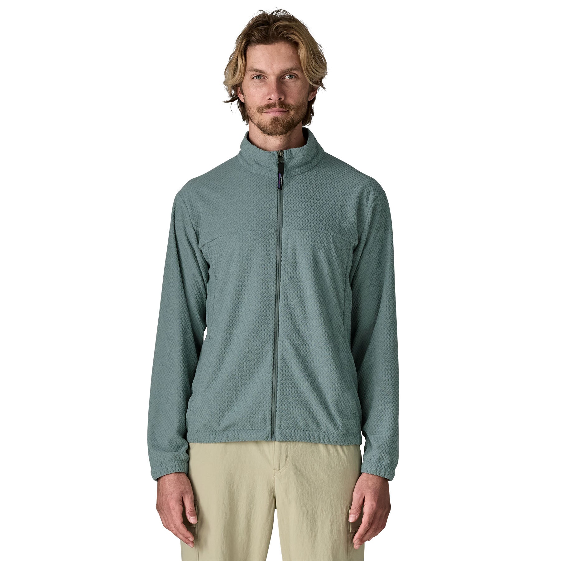 Men's Textured Fleece Jacket