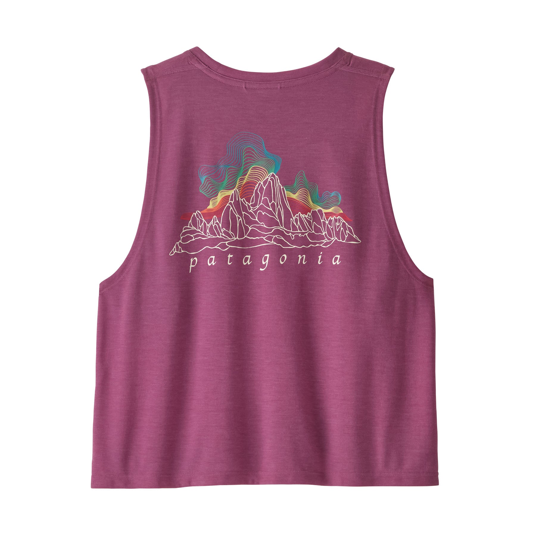 Patagonia Women's Capilene® Cool Trail Cropped Tank Top - Fitz Roy