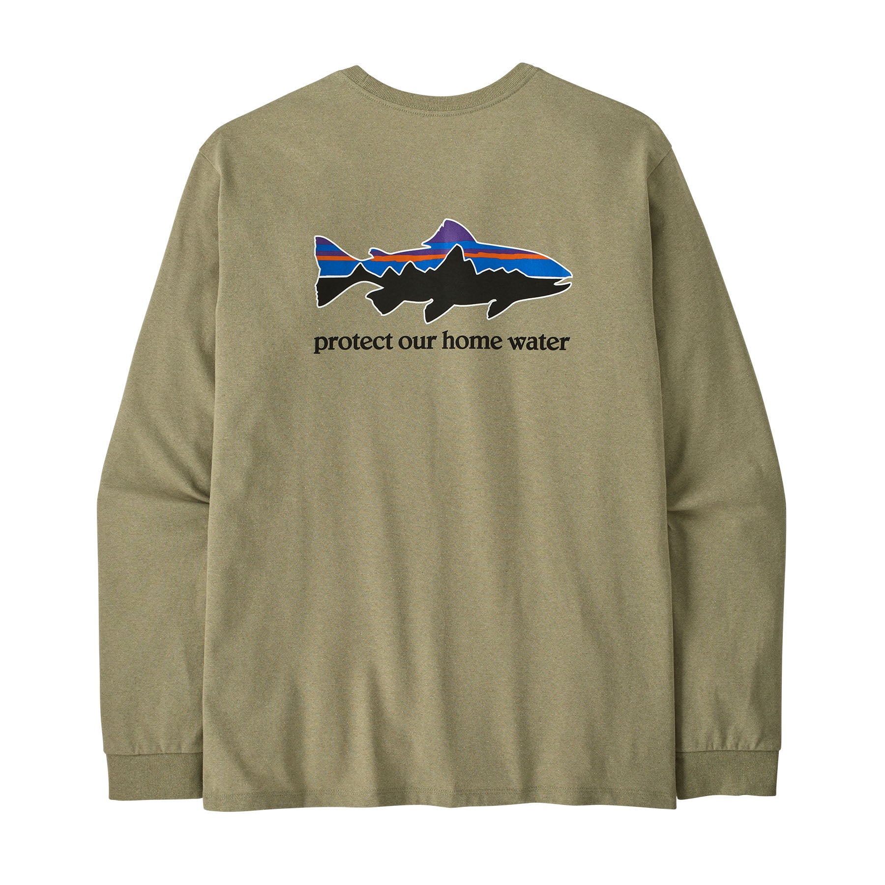 Men's Long-Sleeved Home Water Trout Responsibili-Tee®