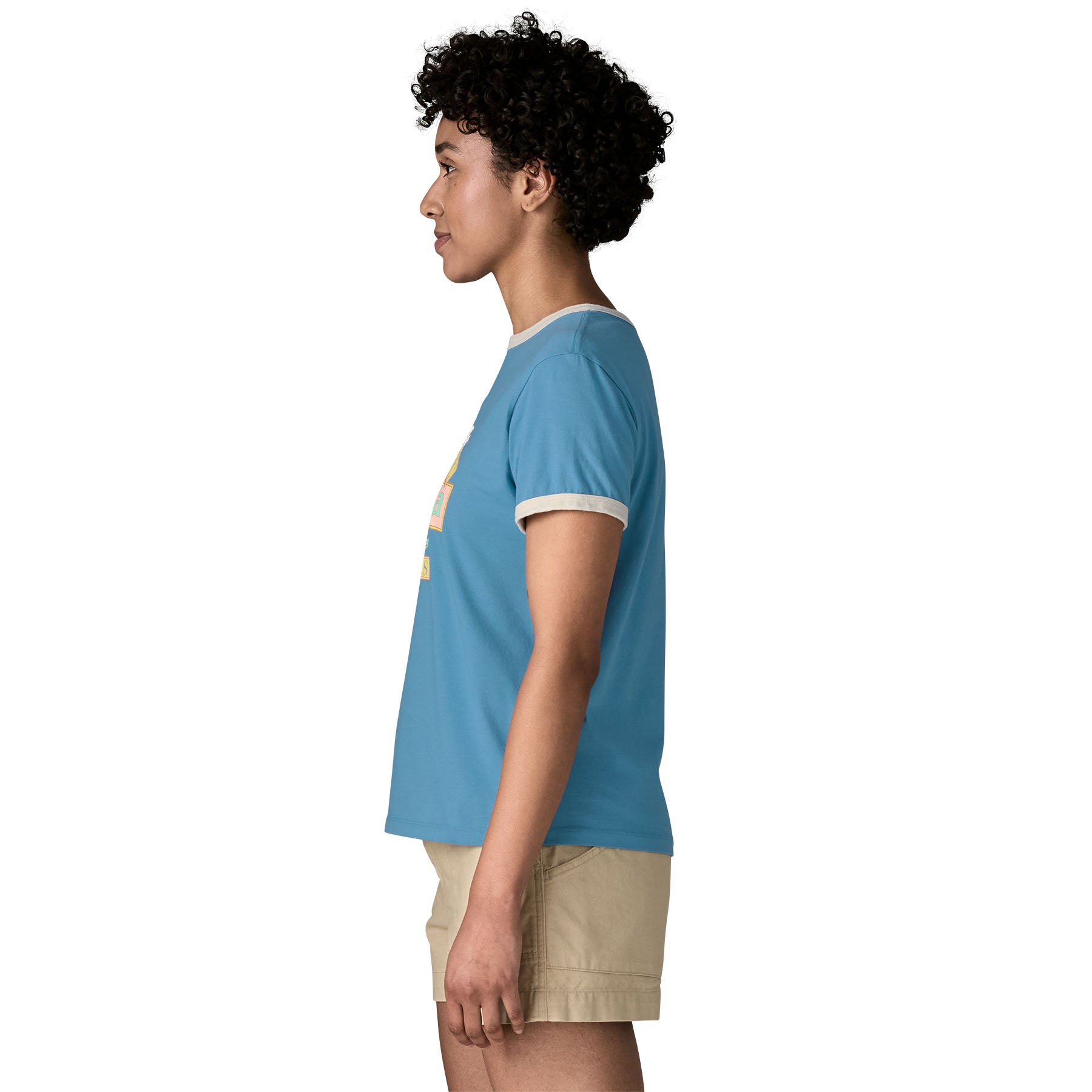 Women's Great Waves Ringer Tee