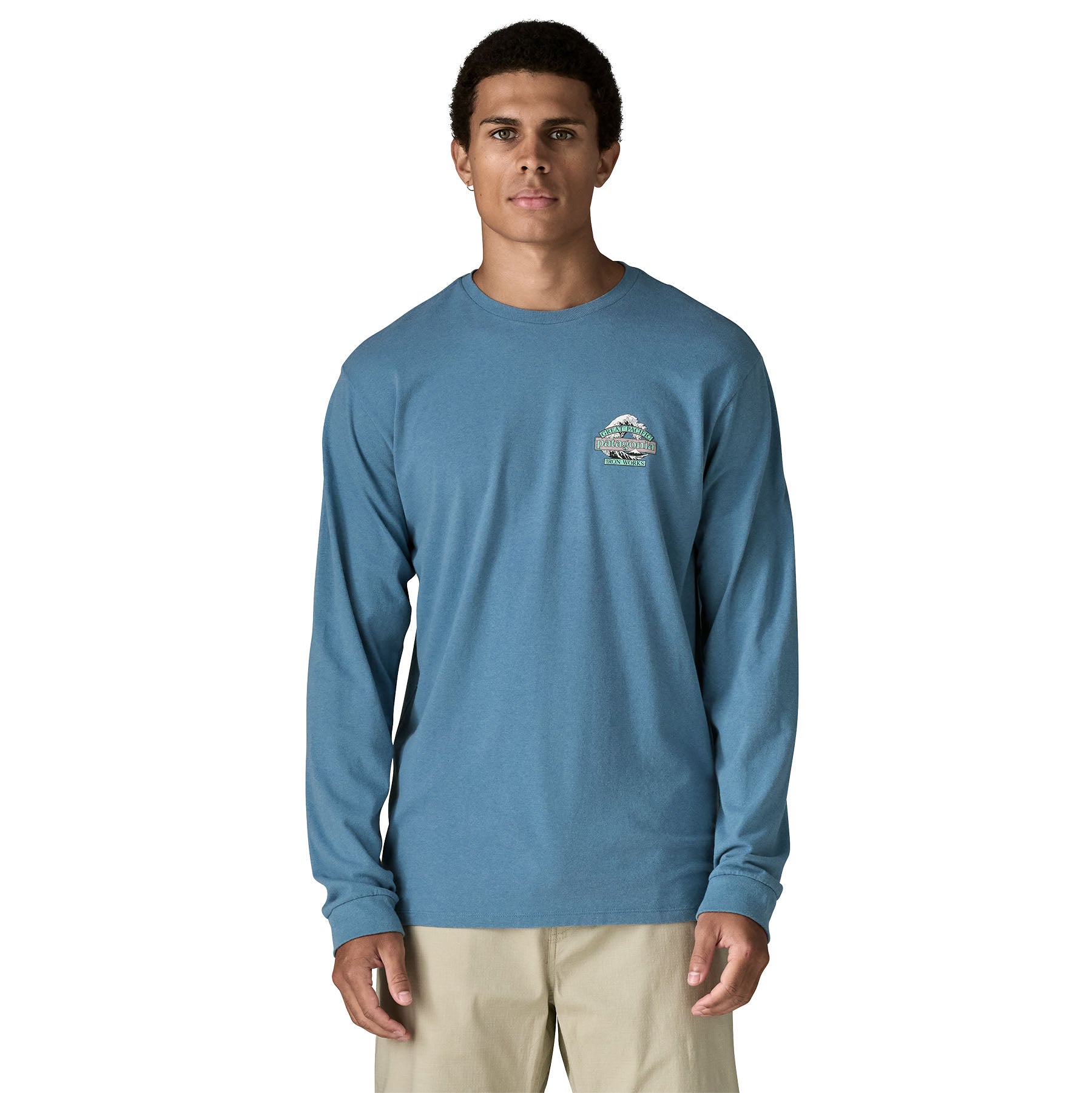 Men's Long-Sleeved Great Waves Responsibili-Tee®