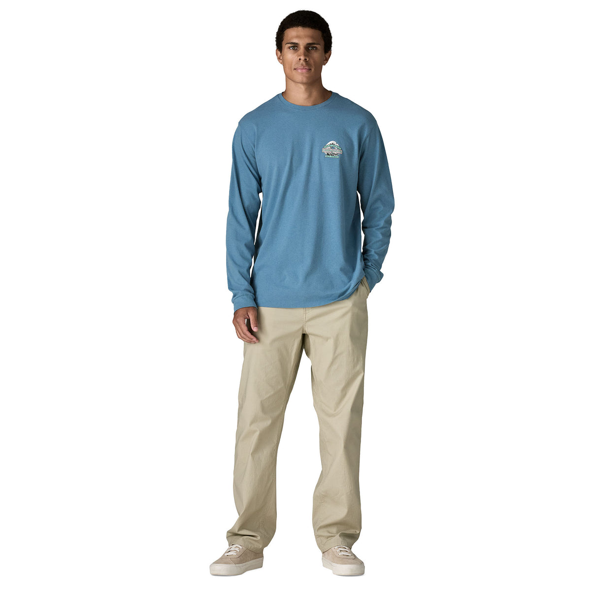 Men's Long-Sleeved Great Waves Responsibili-Tee®