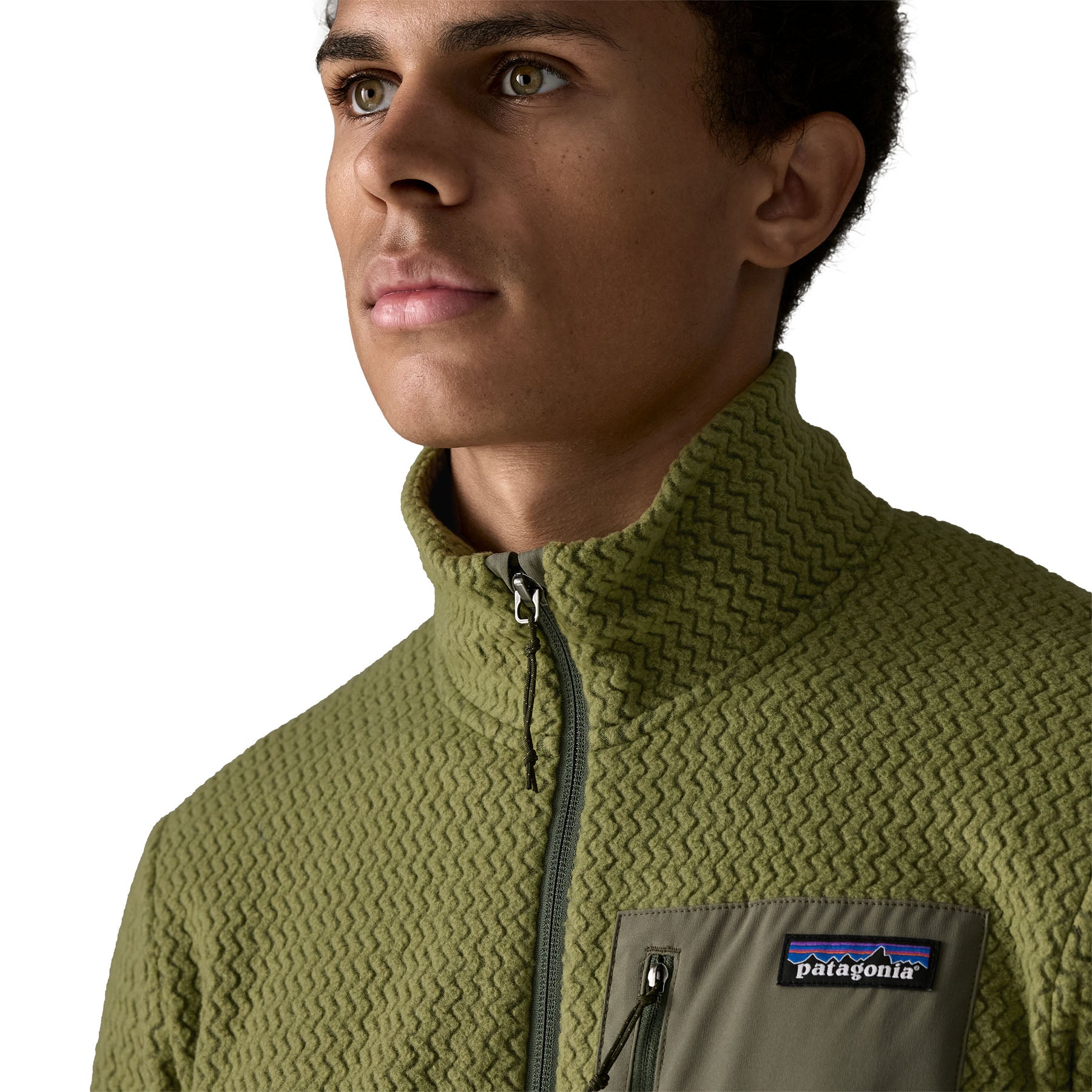 Patagonia Men's R1® Air Fleece Midlayer Jacket - Caper Green