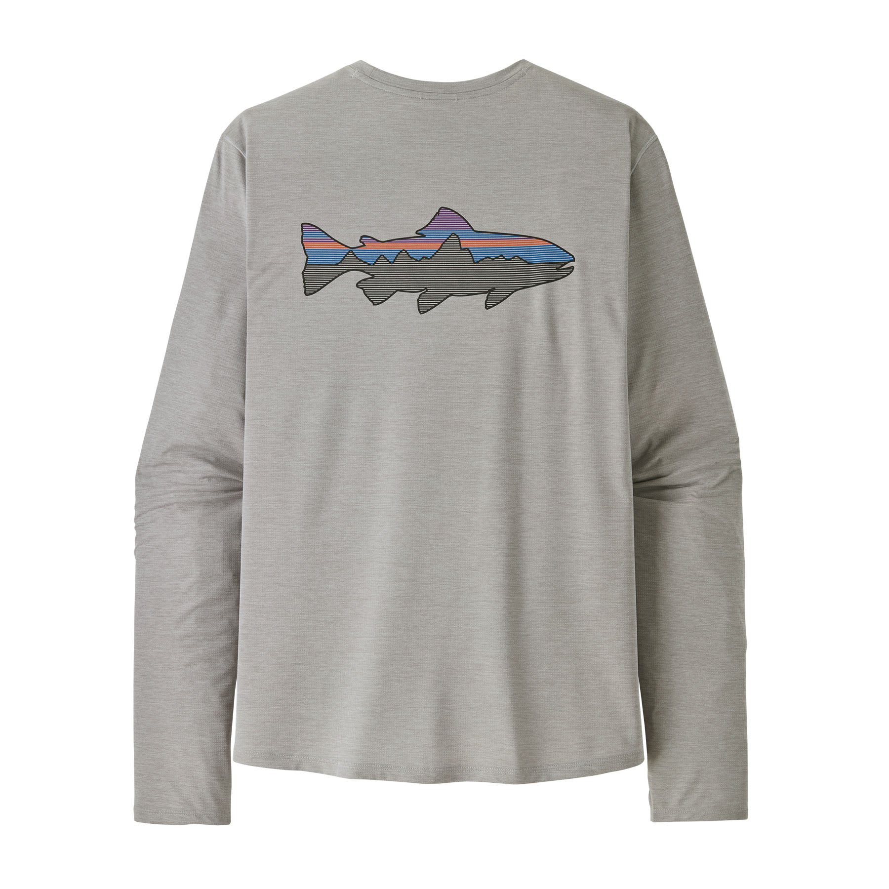 Men's Long-Sleeved Capilene® Cool Sun Shirt - Fitz Roy Trout