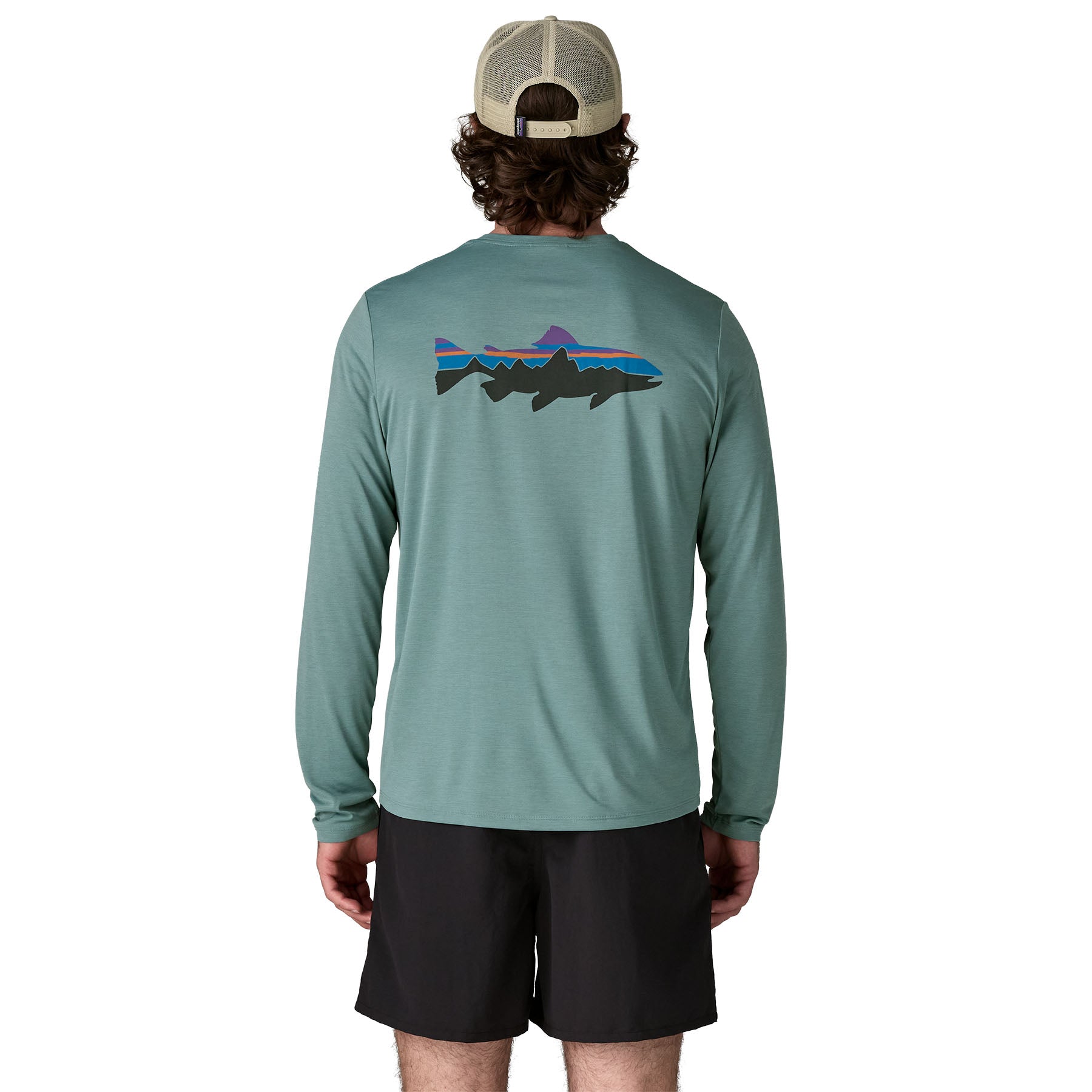 Men's Long-Sleeved Capilene® Cool Daily Shirt - Fitz Roy Trout