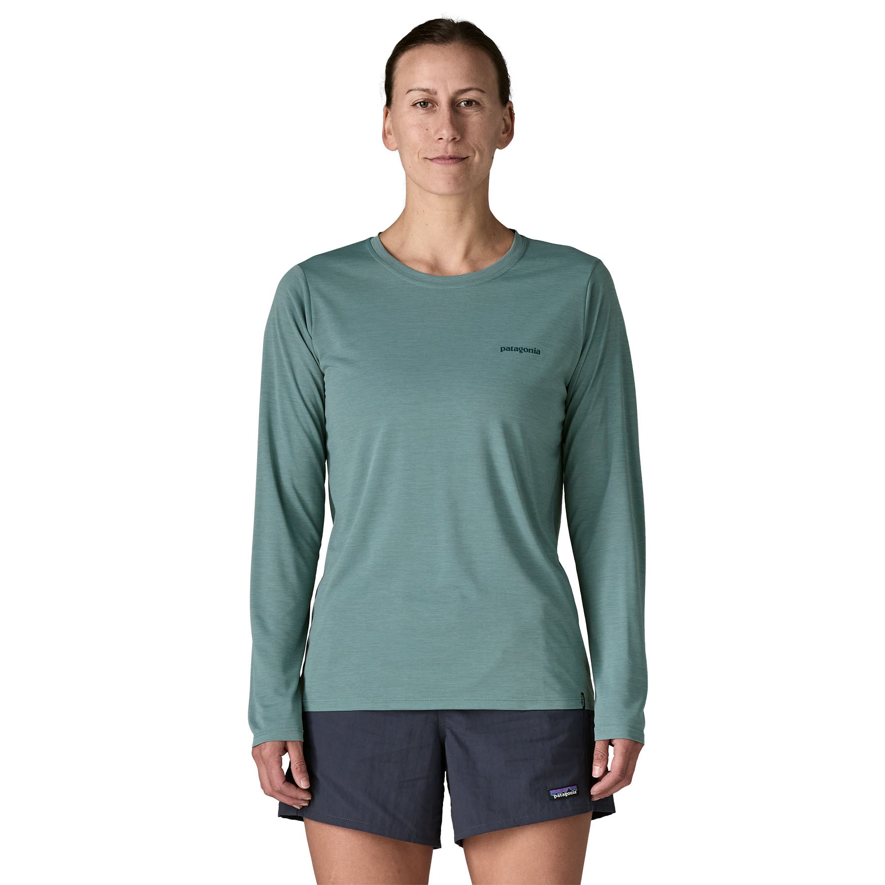 Women's Long-Sleeved Capilene® Cool Daily Shirt - Boardshort Logo