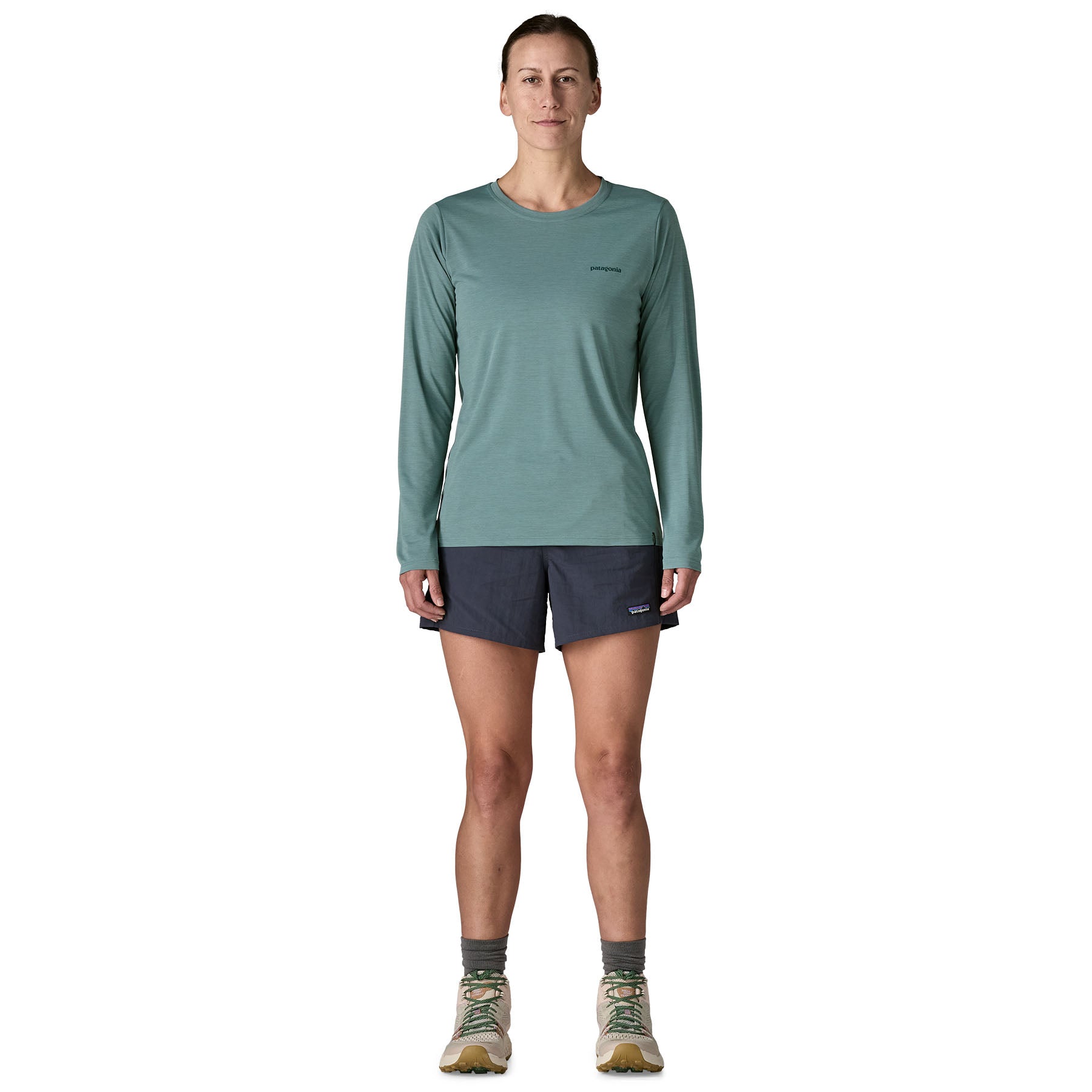 Women's Long-Sleeved Capilene® Cool Daily Shirt - Boardshort Logo