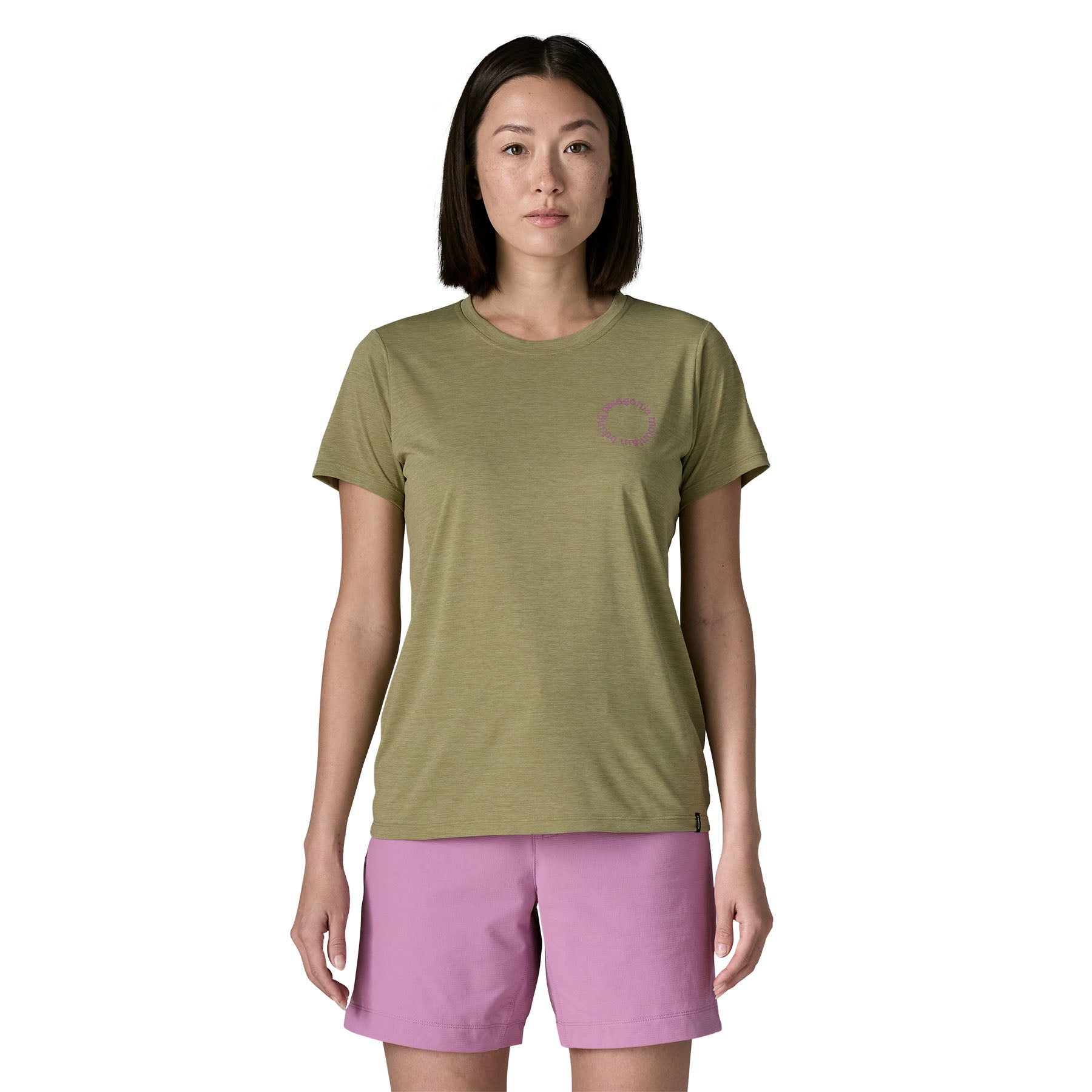 Women's Capilene® Cool Daily Shirt - Spoke Stencil