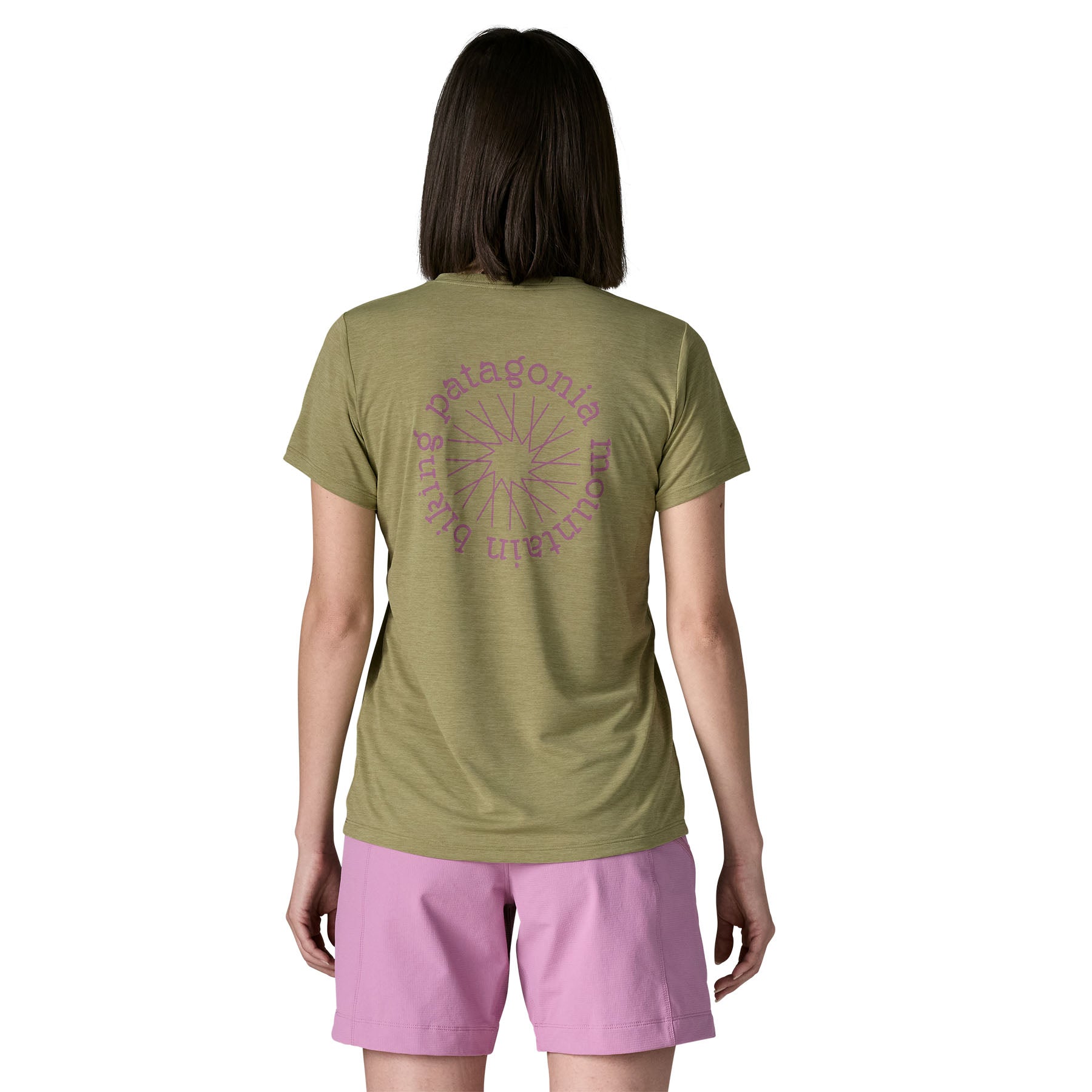 Women's Capilene® Cool Daily Shirt - Spoke Stencil