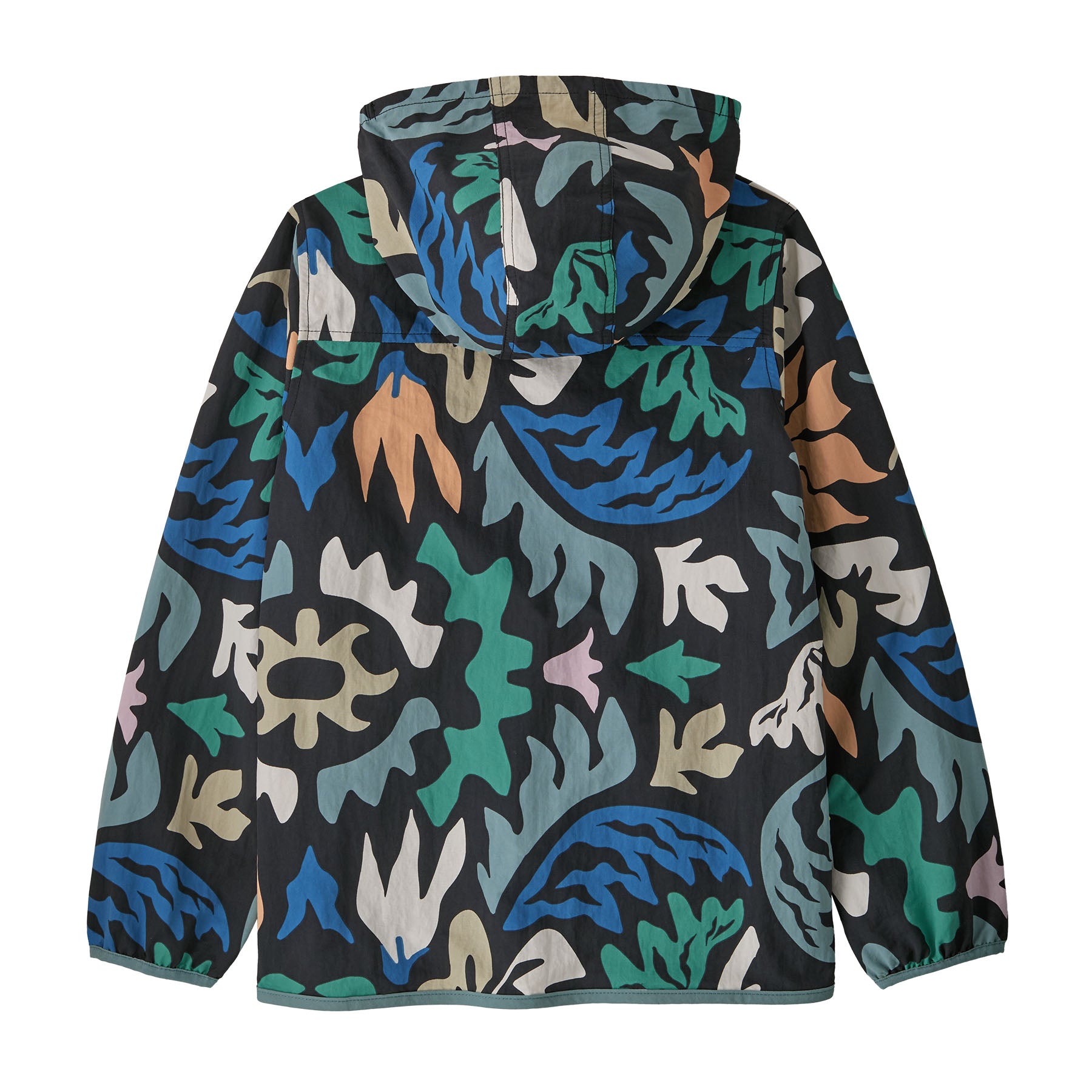 Patagonia Kids' Baggies™ Windbreaker Jacket - Kaleido: Black