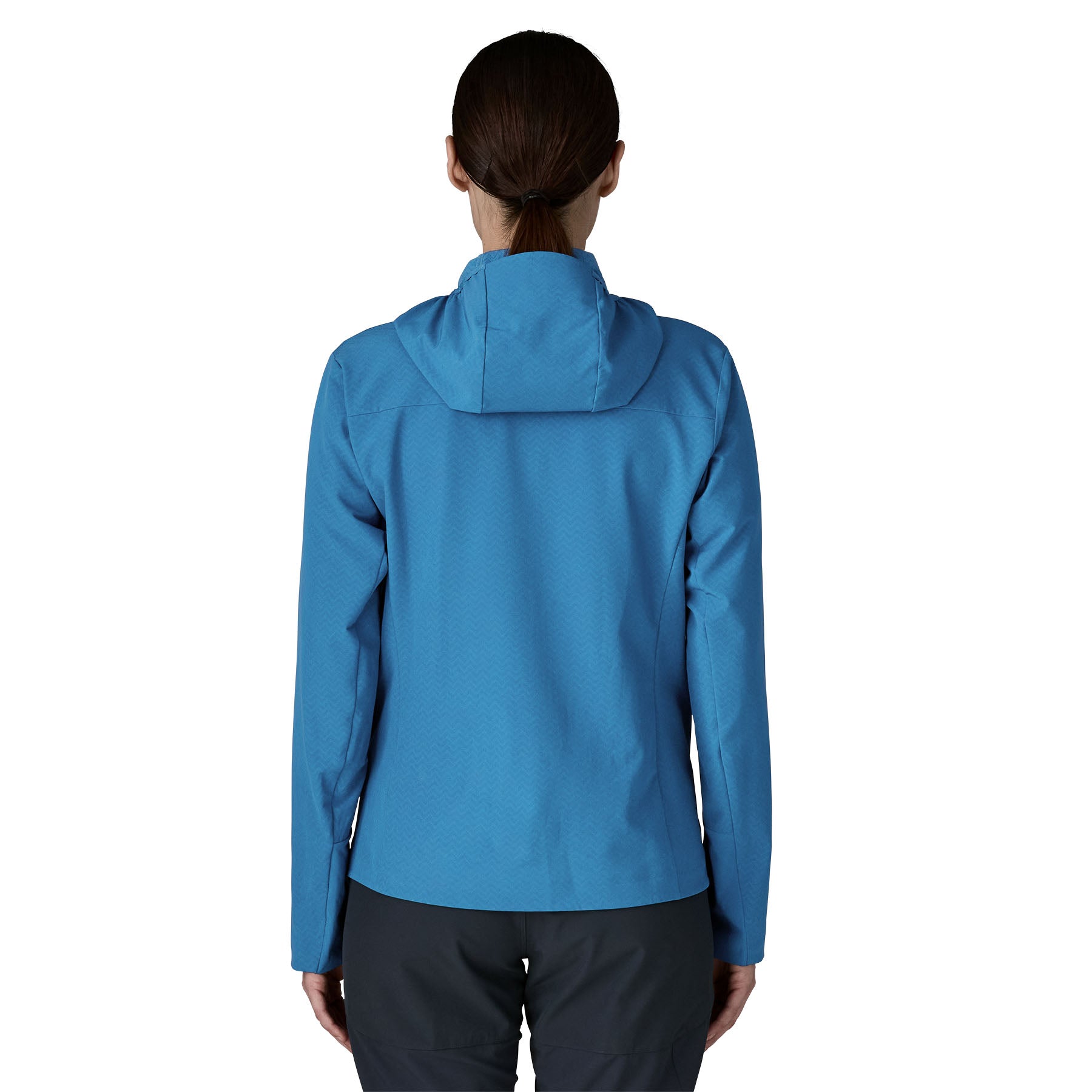Patagonia Women's R1® CrossStrata Hoody - Aquatic Blue