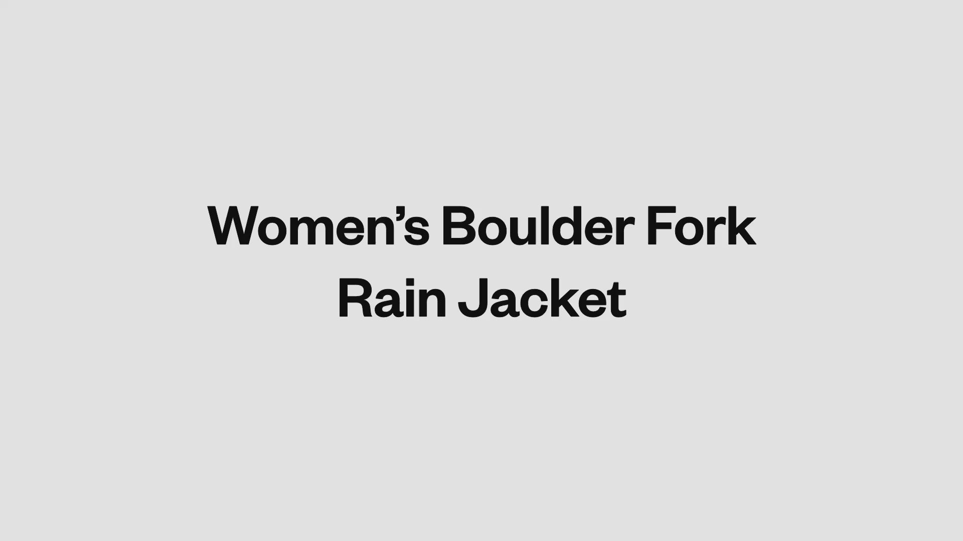 Patagonia Women's Boulder Fork Waterproof Rain Jacket Buckhorn Green